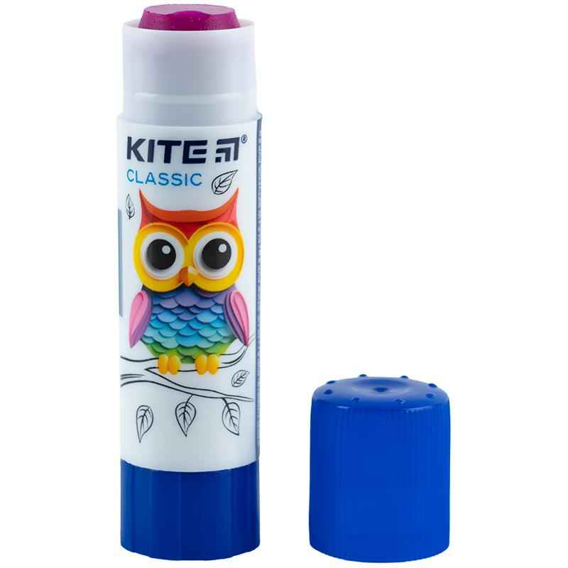 Клей-олівець з індикатором PVP Kite Classic K-130, 8 г