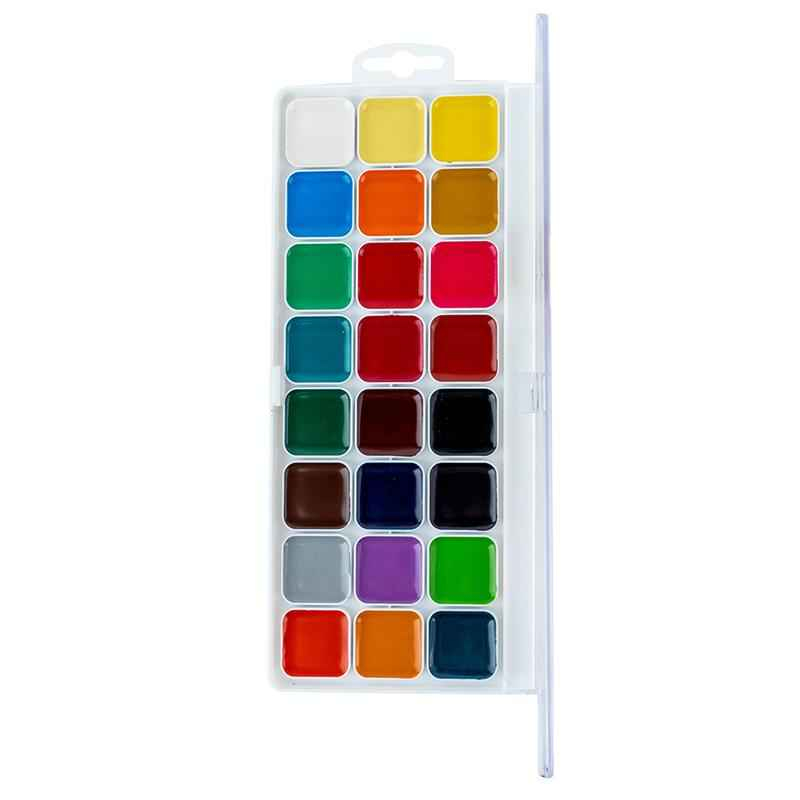 Фарби акварельні Kite Classic K-442, 24 кольори