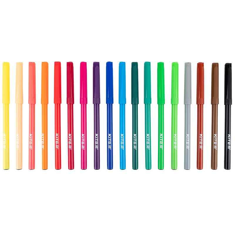 Фломастери Kite Classic K-448, 18 кольорів