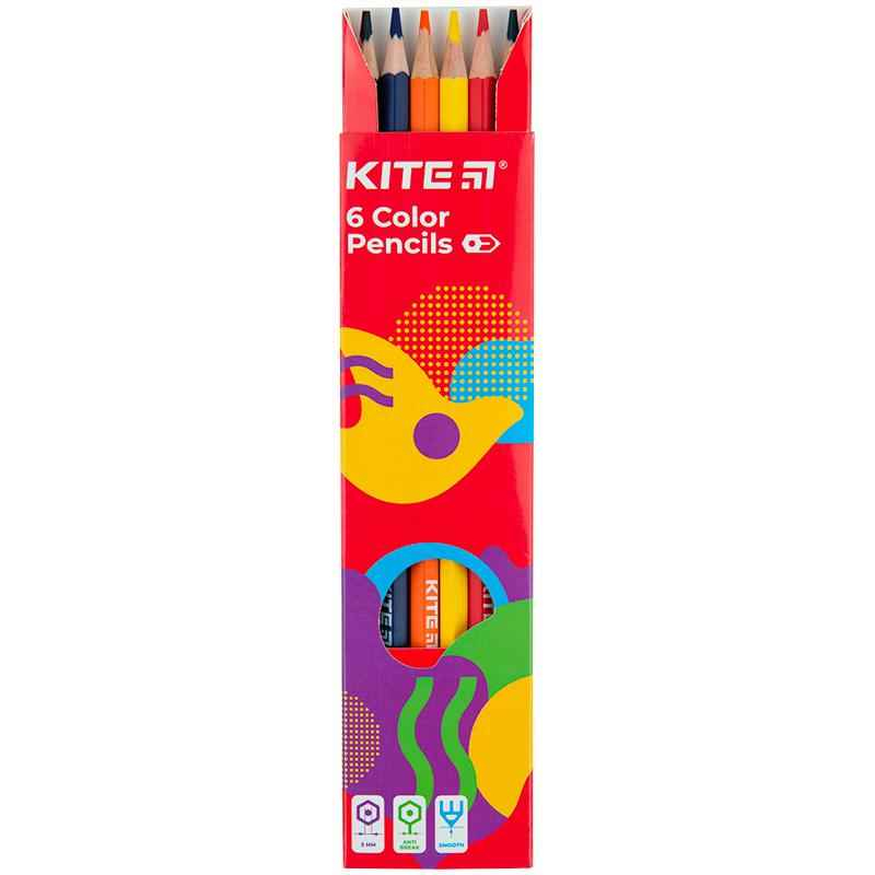 Олівці кольорові Kite Fantasy K22-050-2, 6 кольорів
