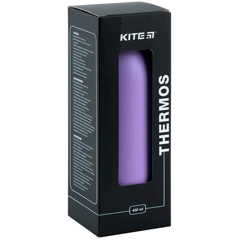 Термос Kite K24-1208-3, 450 мл, лавандовий