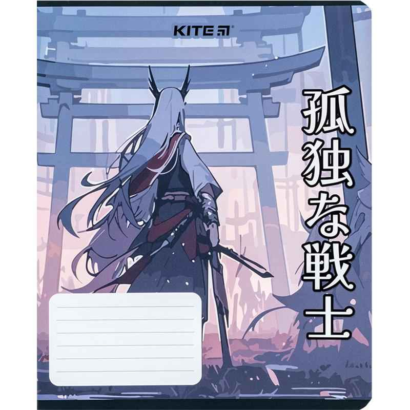 Зошит шкільний Kite Anime K24-237, 18 аркушів, лінія