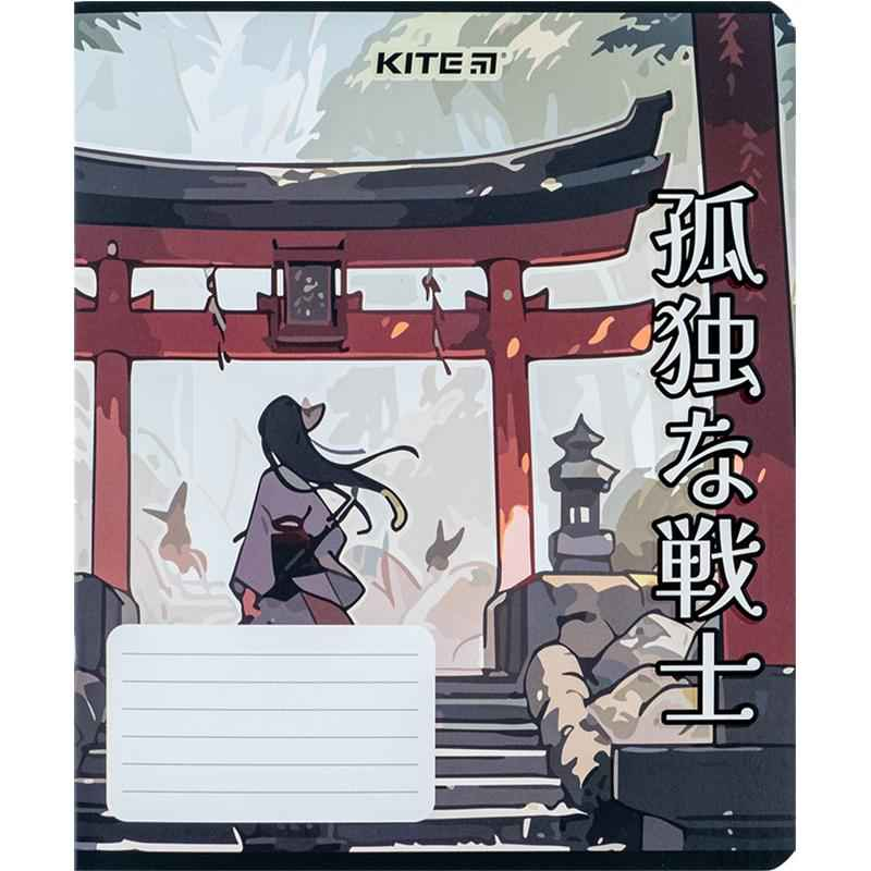 Зошит шкільний Kite Anime K24-237, 18 аркушів, лінія