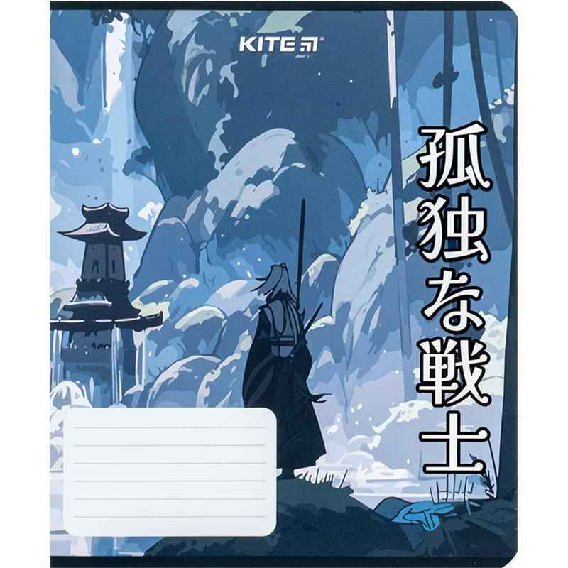 Зошит шкільний Kite Anime K24-237, 18 аркушів, лінія