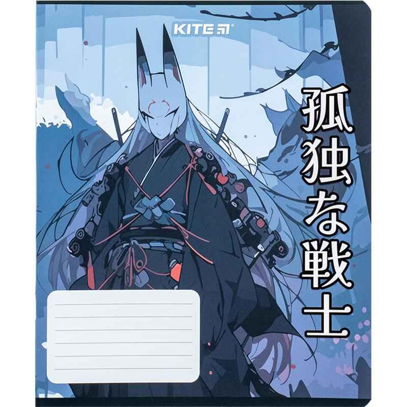 Зошит шкільний Kite Anime K24-237, 18 аркушів, лінія