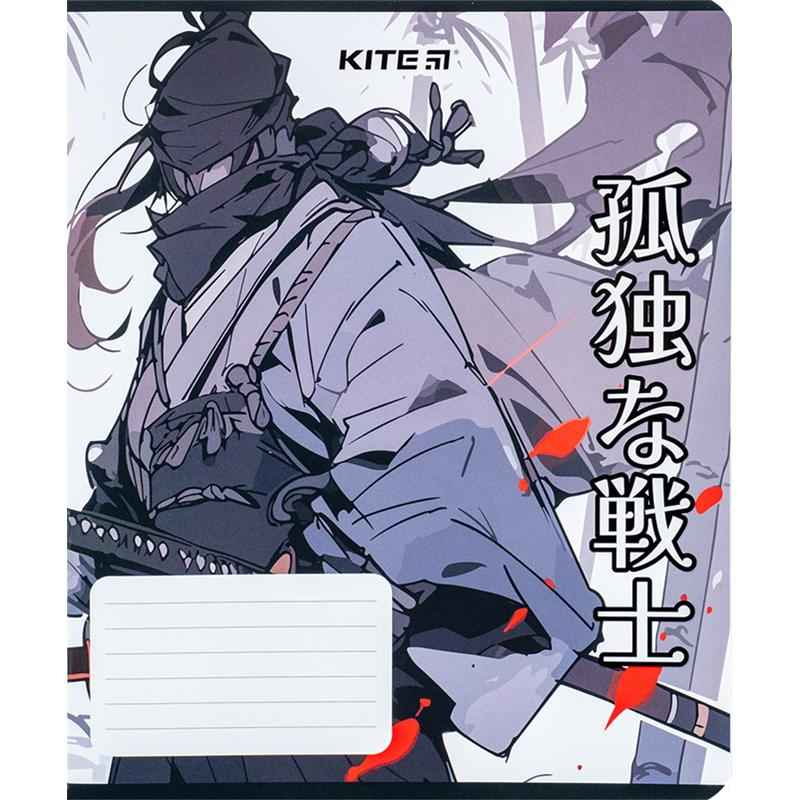 Зошит шкільний Kite Anime K24-237, 18 аркушів, лінія