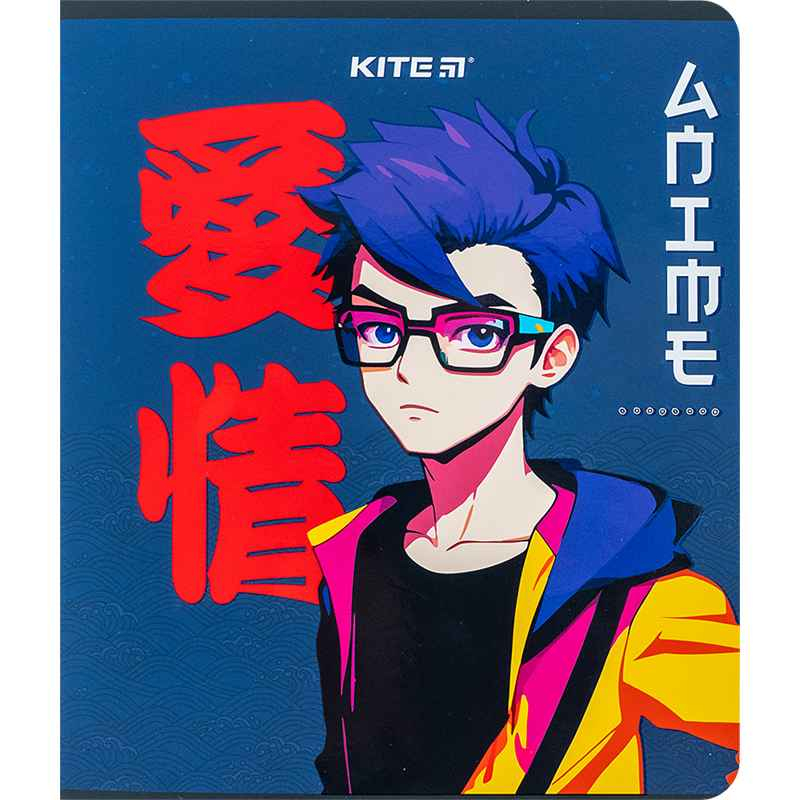 Зошит шкільний Kite Anime K24-238, 24 аркуша, клітинка