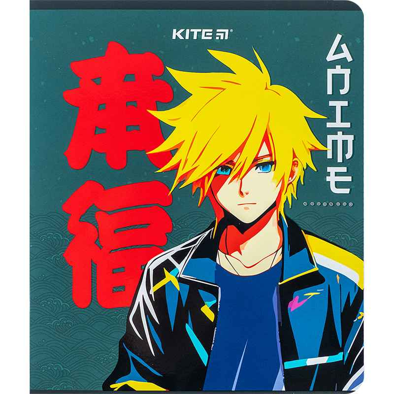 Зошит шкільний Kite Anime K24-238, 24 аркуша, клітинка