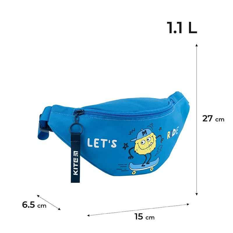 Сумка-бананка Kite дитяча Let's Ride K24-2577-2