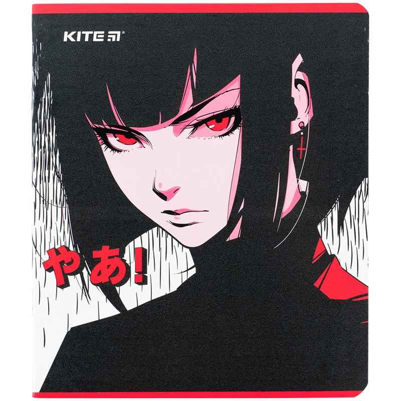 Зошит шкільний Kite Anime K24-259-2, 48 аркушів, клітинка