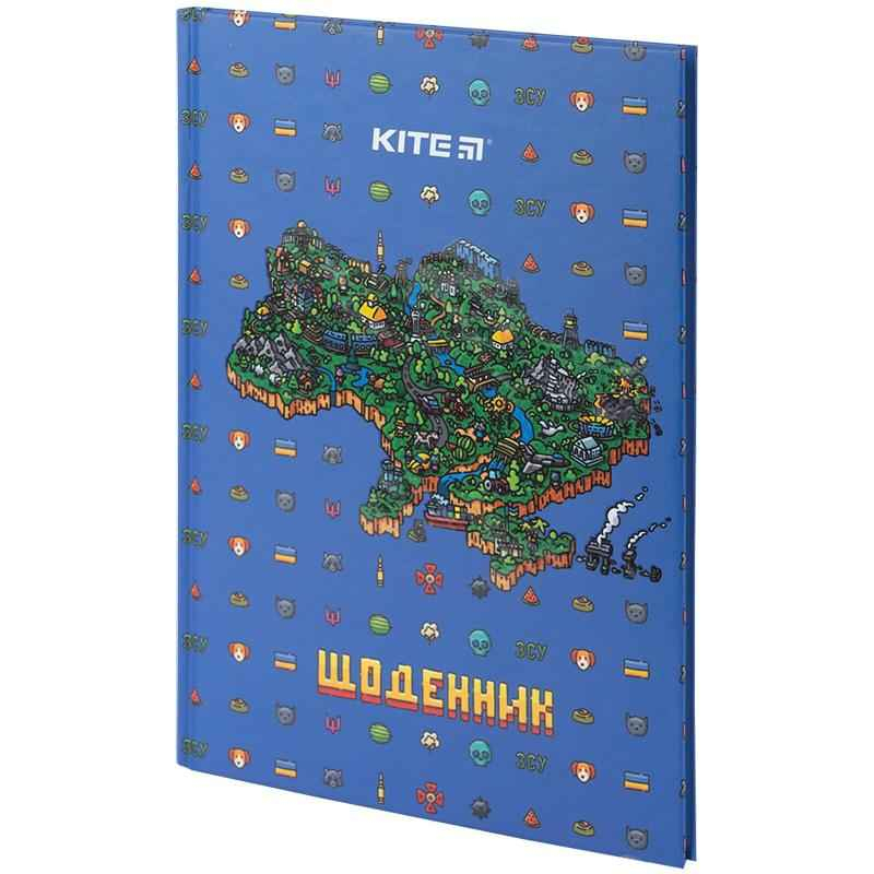 Щоденник шкільний Kite Map K24-262-4, тверда обкладинка