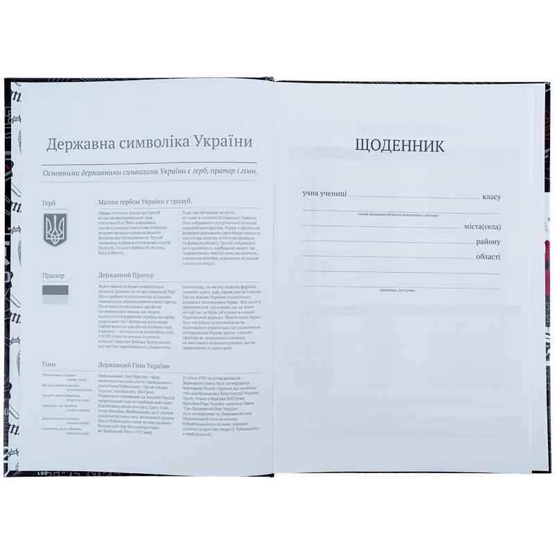 Щоденник шкільний Kite No future K24-262-8, тверда обкладинка