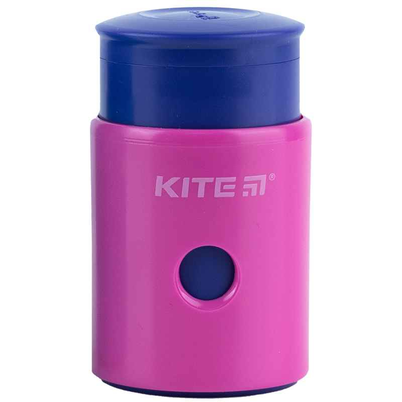 Точилка с контейнером Kite Sunset K24-368, ассорти