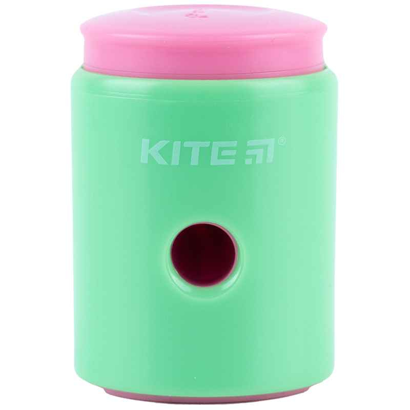 Точилка с контейнером Kite Sunset K24-368, ассорти