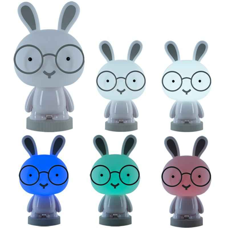 Світильник-нічник LED з акумулятором Bunny Kite K24-490-1-1, білий