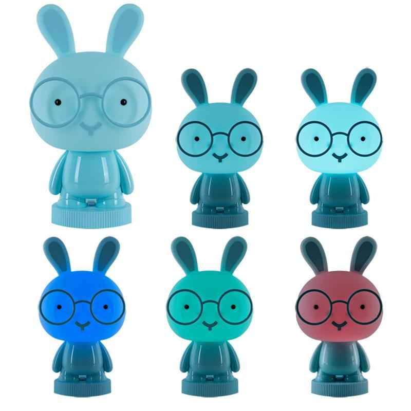 Світильник-нічник LED з акумулятором Bunny Kite K24-490-1-3, блакитний