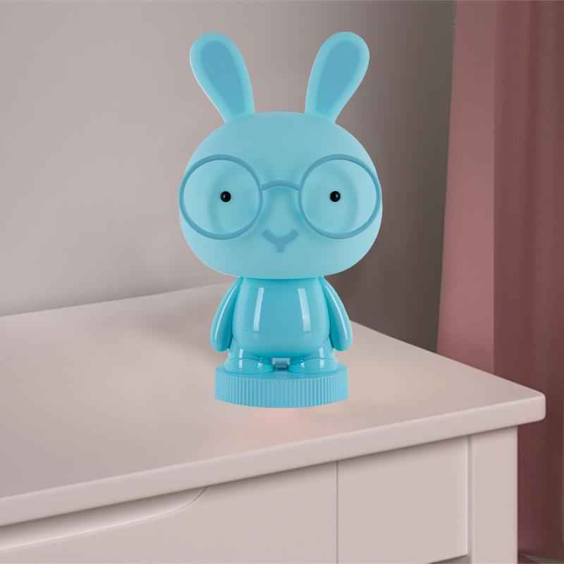 Світильник-нічник LED з акумулятором Bunny Kite K24-490-1-3, блакитний