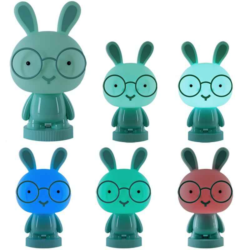 Світильник-нічник LED з акумулятором Bunny Kite K24-490-1-4, зелений