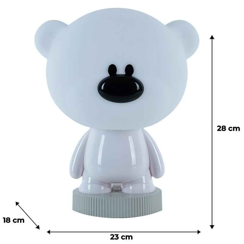 Светильник-ночник LED с аккумулятором Bear Kite K24-490-2-1, белый