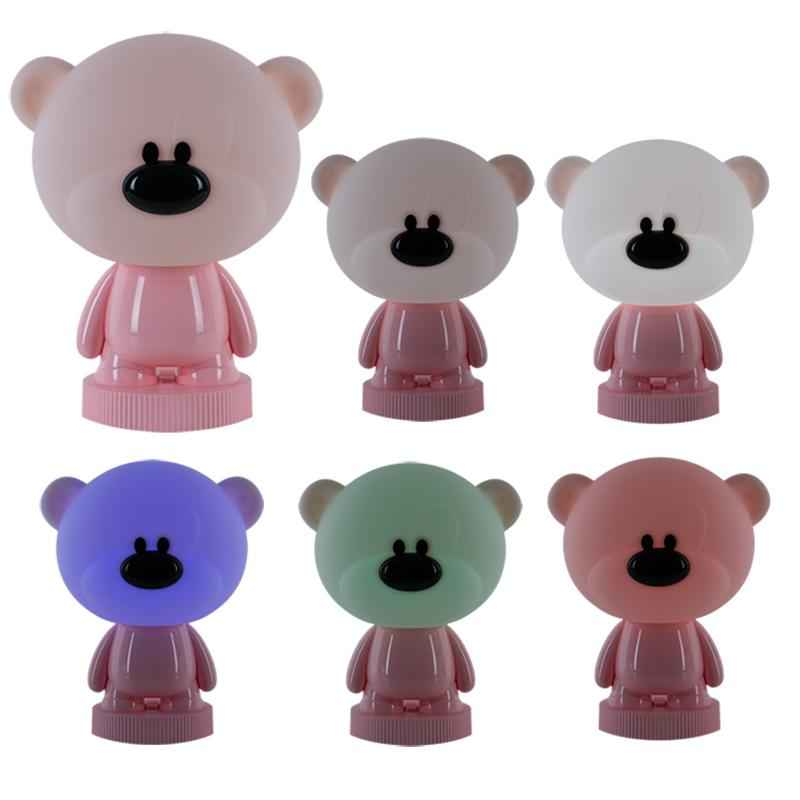 Светильник-ночник LED с аккумулятором Bear Kite K24-490-2-2, розовый
