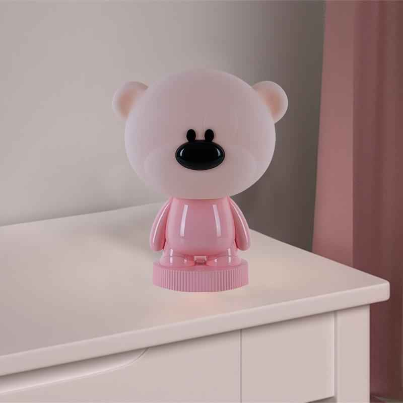 Светильник-ночник LED с аккумулятором Bear Kite K24-490-2-2, розовый