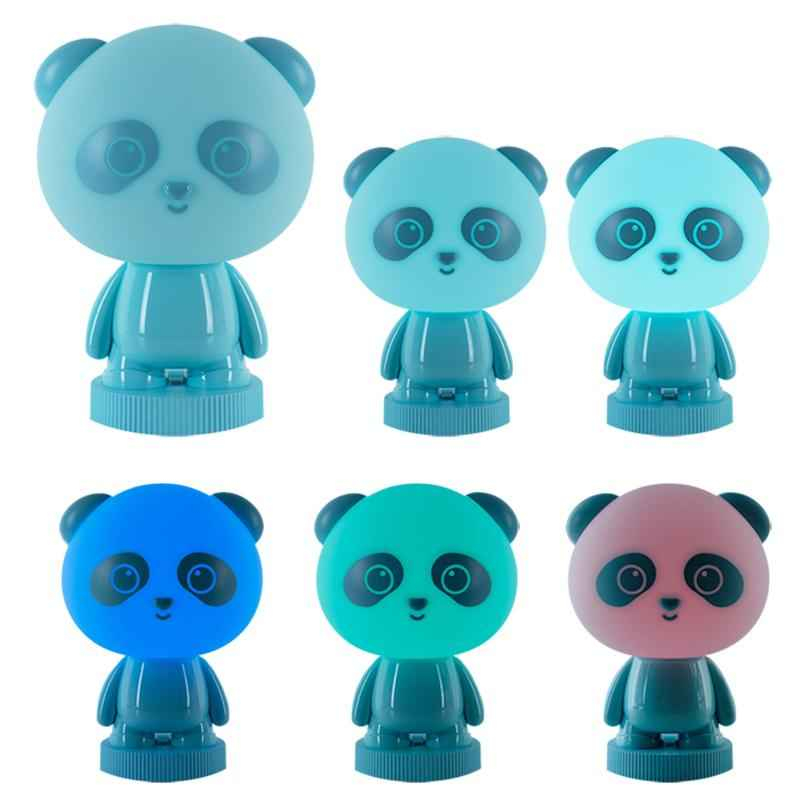 Світильник-нічник LED з акумулятором Panda Kite K24-490-3-3, блакитний