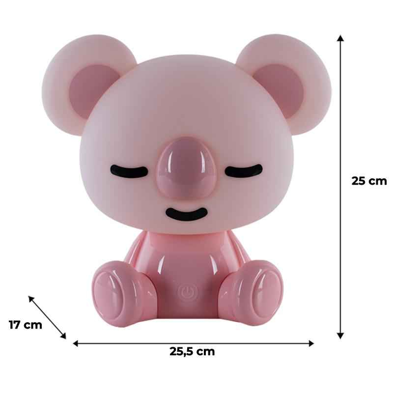 Світильник-нічник LED з акумулятором Koala Kite K24-491-2-2, рожевий