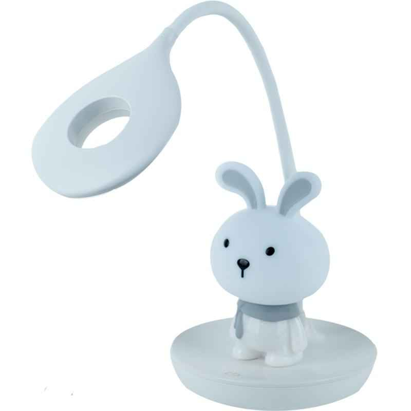 Настольная лампа LED с аккумулятором Bunny Kite K24-492-1-1, белый