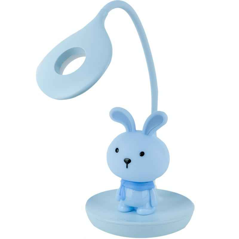 Настільна лампа LED з акумулятором Bunny Kite K24-492-1-3, блакитний