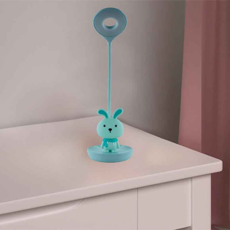 Настільна лампа LED з акумулятором Bunny Kite K24-492-1-4, зелений
