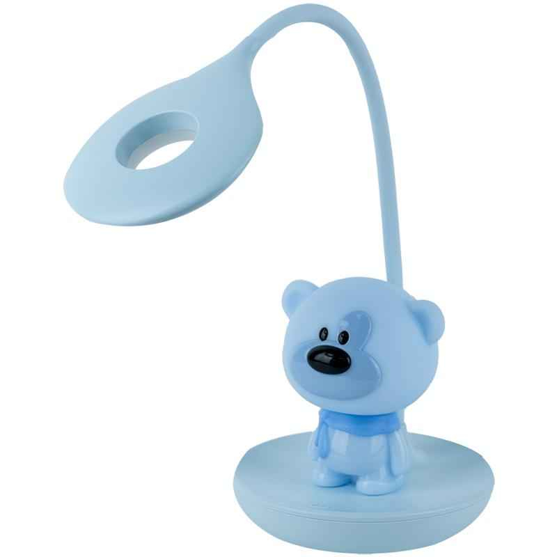Настільна лампа LED з акумулятором Bear Kite K24-492-2-3, блакитний