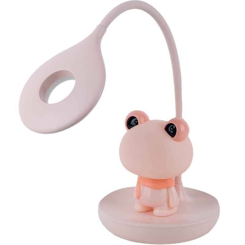 Настільна лампа LED з акумулятором Froggy Kite K24-492-3-2, рожевий