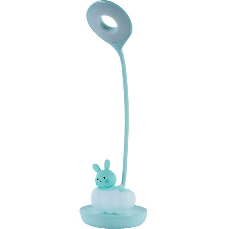 Настільна лампа LED з акумулятором Cloudy Bunny Kite K24-493-1-4, зелений