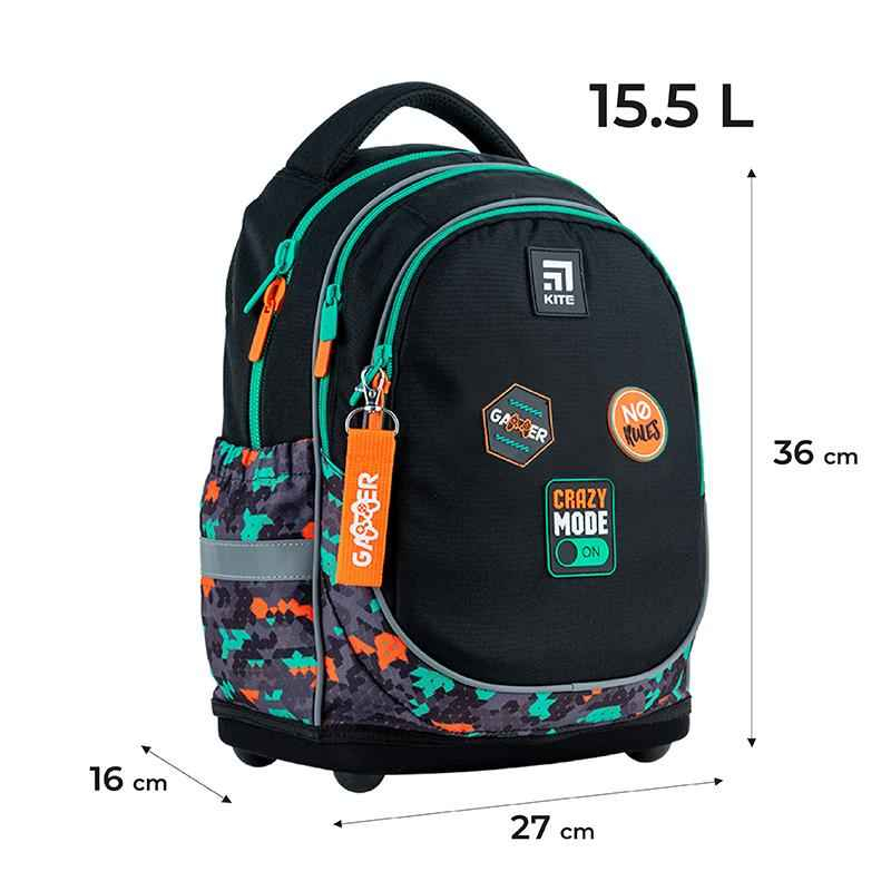 Рюкзак шкільний Kite Education Crazy Mode K24-724S-4
