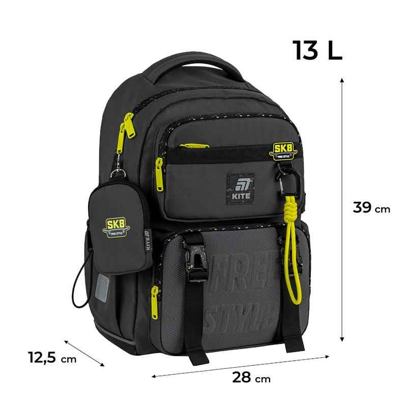 Рюкзак шкільний Kite Education Free Style K25-1022M-3