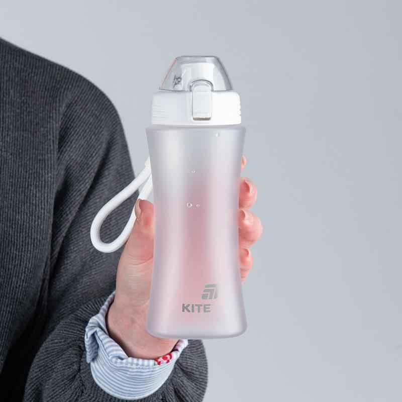 Пляшечка для води Kite K25-1215-1, 500 мл, біла