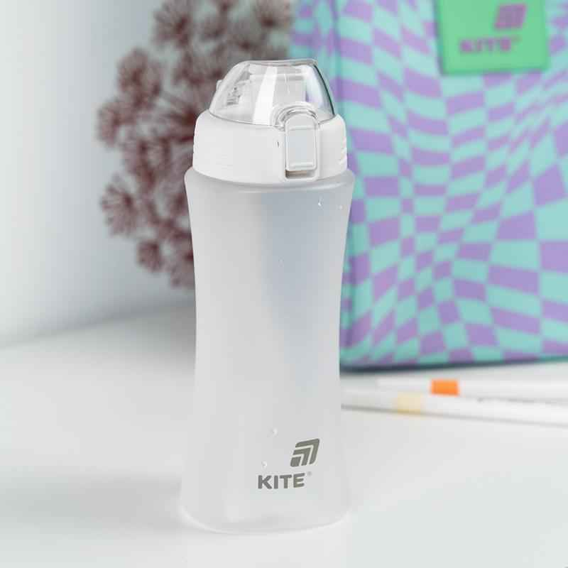 Пляшечка для води Kite K25-1215-1, 500 мл, біла