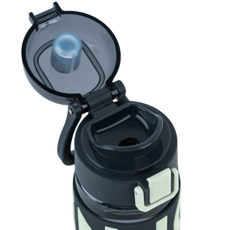 Пляшечка для води Kite K25-1232-1, 550 мл, сіра