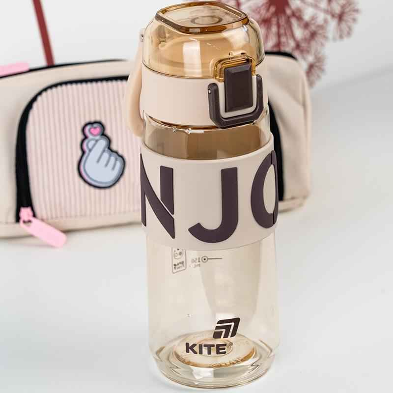Пляшечка для води Kite K25-1232-3, 550 мл, коричнева