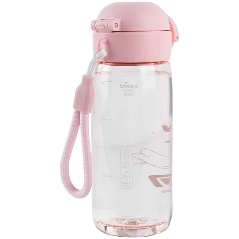 Бутылочка для воды Kite K25-1236-3, 480 мл, розовая