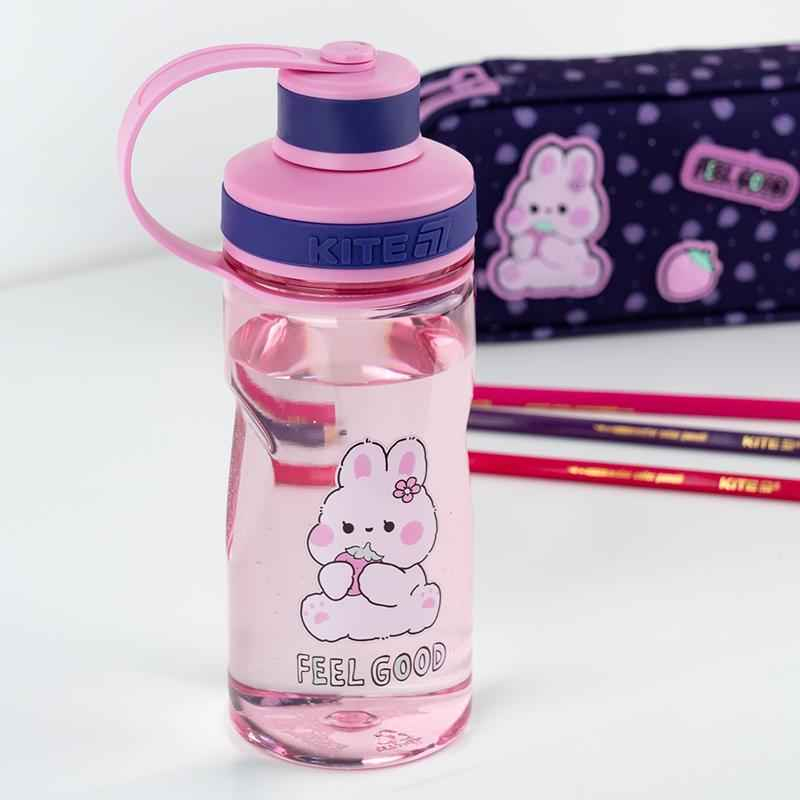 Бутылочка для воды Kite Feel Good K25-397-2, 500 мл, лиловая