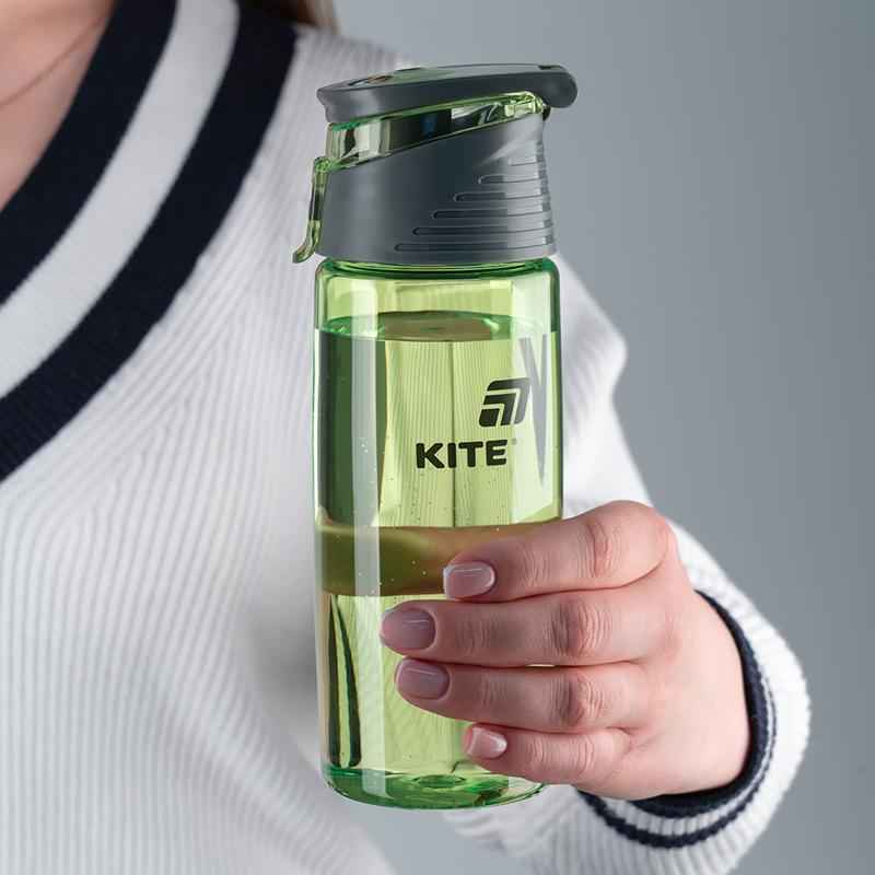 Бутылочка для воды Kite K25-401-3, 550 мл, зеленая
