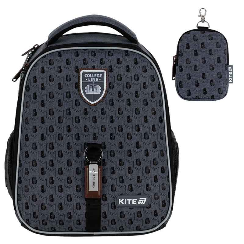 Рюкзак Kite K25-555S-1 гаманцем в комплекті, зручний для зберігання дрібниць.
