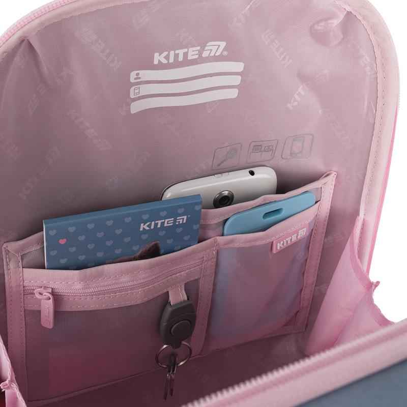 Внутрішня кишеня рюкзака Kite K25-555S-6 – безпечне зберігання гаджетів та дрібниць