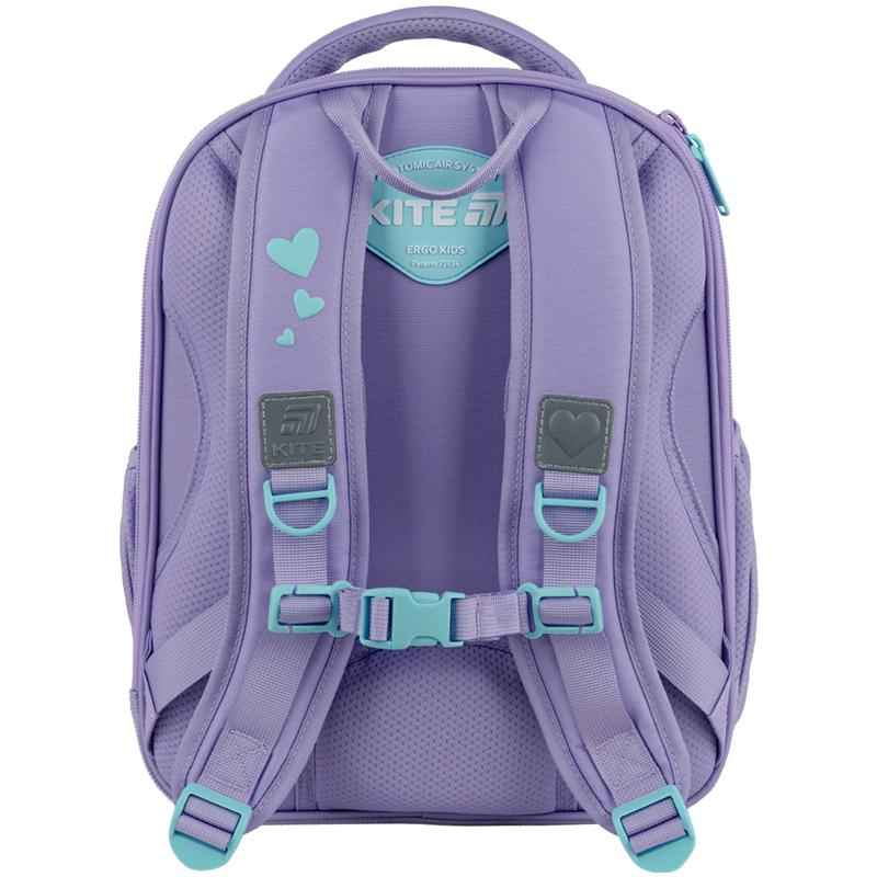 Задня частина рюкзака KITE K25-556M-1 з ортопедичною спинкою для комфортного носіння.