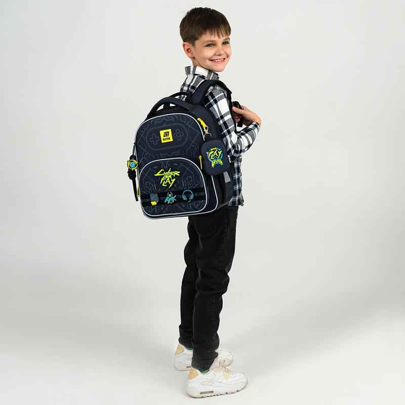 Рюкзак шкільний каркасний Kite Education Cyber K25-556M-2