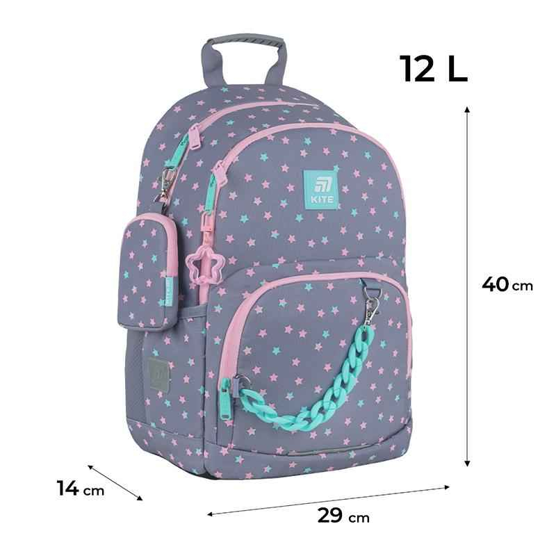 Рюкзак шкільний Kite Education Kawaii Stars K25-585M-2