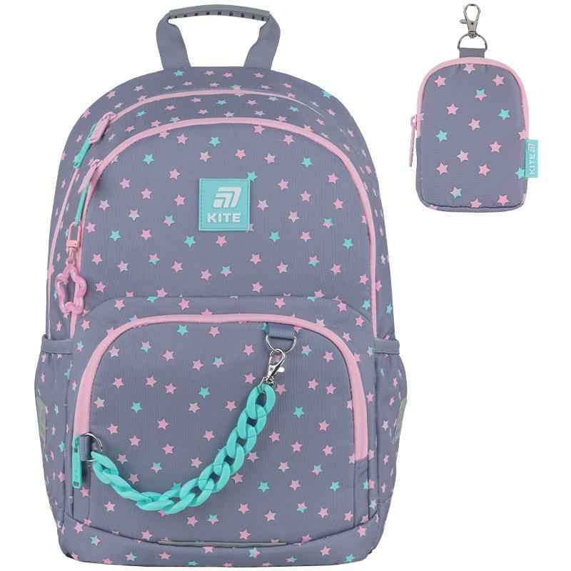 Рюкзак шкільний Kite Education Kawaii Stars K25-585M-2