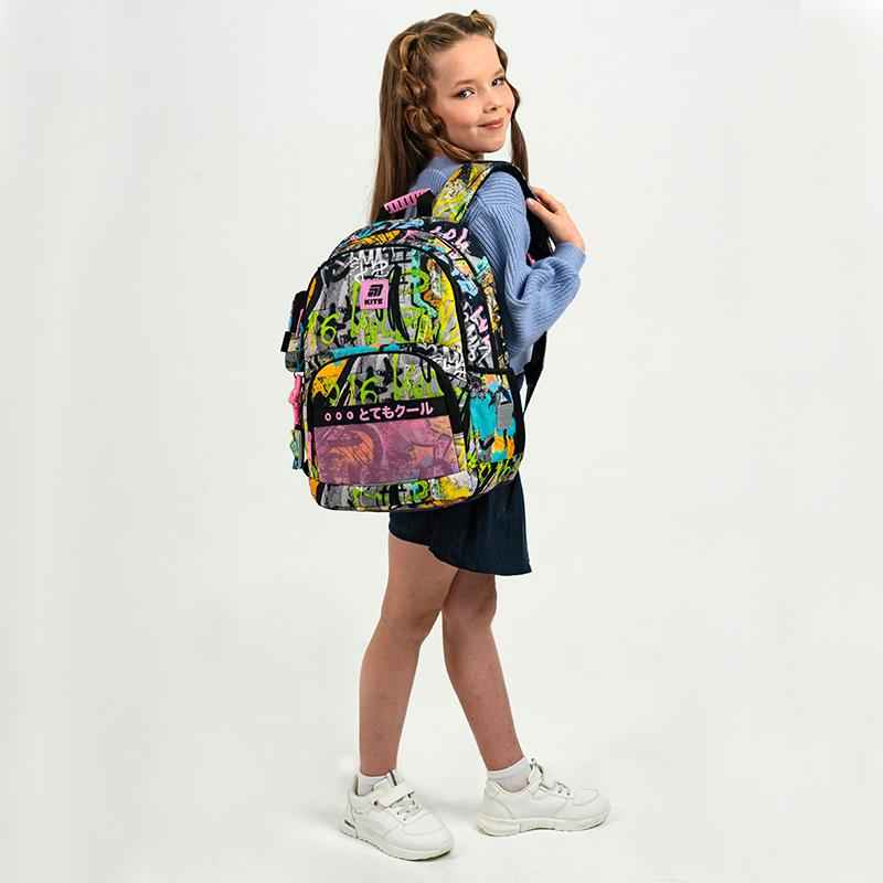 Рюкзак шкільний Kite Education Street Art K25-585M-3