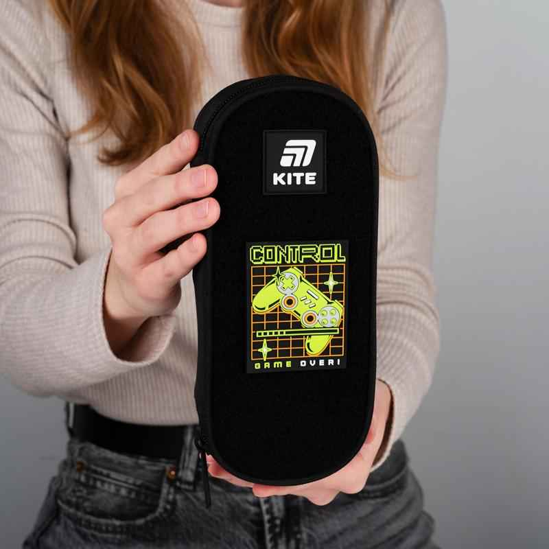 Пенал шкільний Kite Gaming Mode K25-599-19